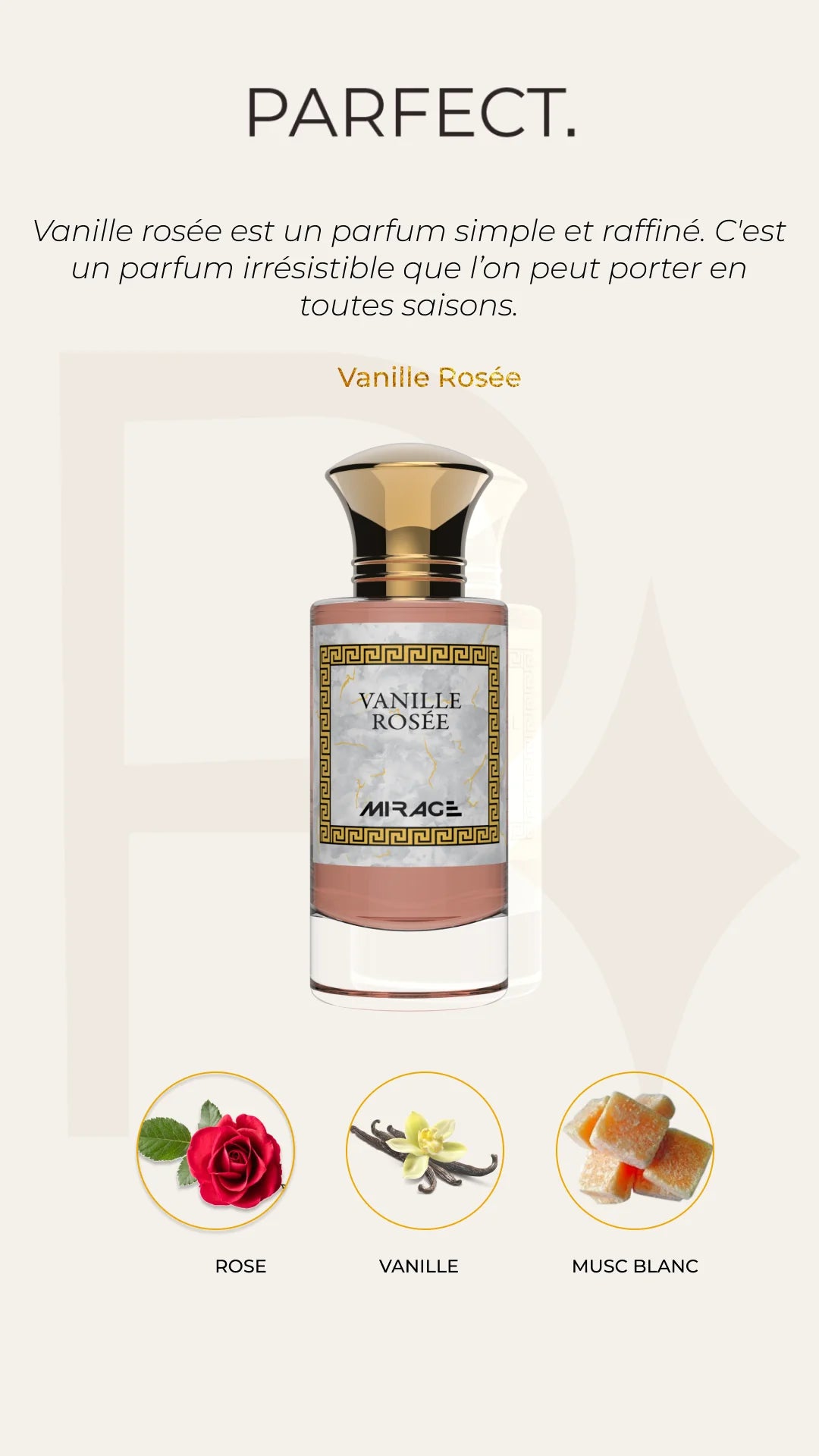 Vanille Rosée